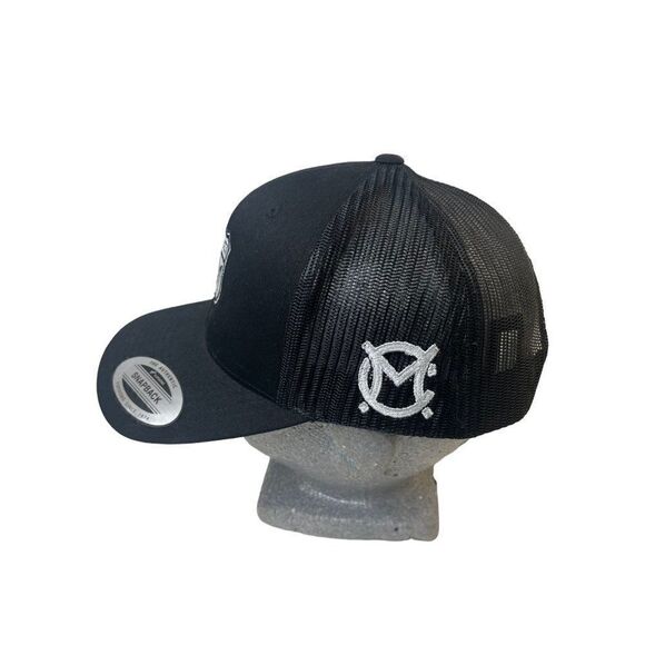 District 101 Trucker Hat Snapback Baseball Mesh Back Cap Solid Visor Hats Caps - Picture 3 of 6